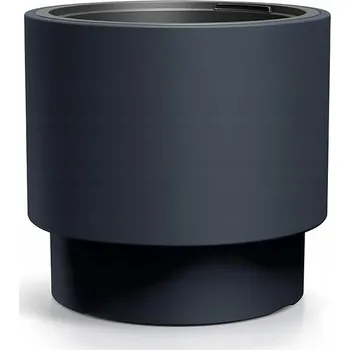Květináč Květináč kulatý Heos DBHEN470 Antracitový s vložkou