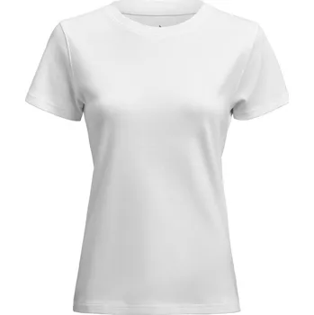 pracovní tričko James Harvest Tričko Scarsdale T-Shirt Women, těžká bavlna, krátký rukáv, dámské COT62401000100-white Bílá XS