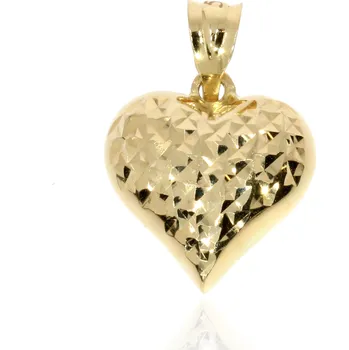 Přívěsek Zlatnictví Helios Srdce zlatý přívěsek