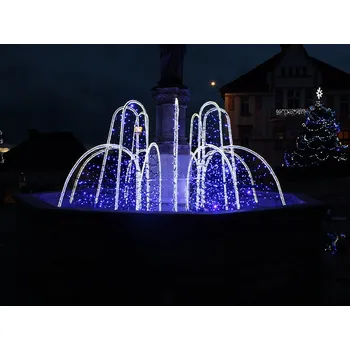 Vánoční světelná dekorace LED fontána 2