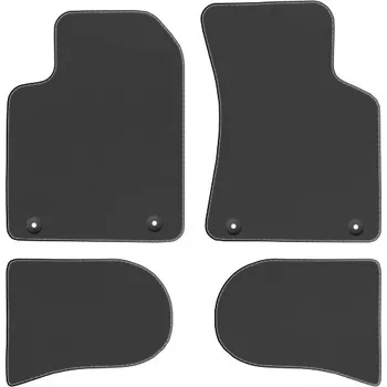 autokoberec Kobercové rohože Edecor velurové 4 ks