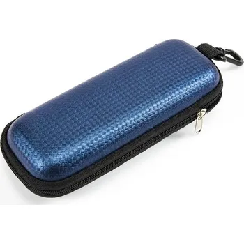 Pouzdro na brýle Pouzdro na brýle s pevným zipem | cestovní obal - Modrý