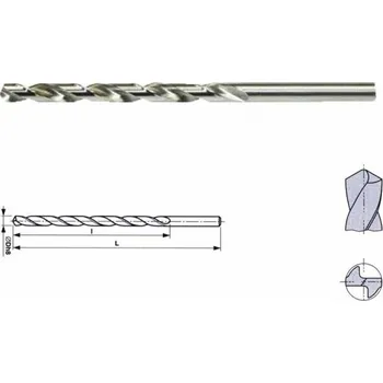 Vrták Vrták 10,50mm HSS dlouhý