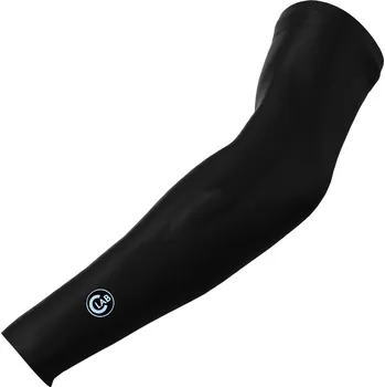 Cyklistické oblečení C-LAB Hřejivé cyklistické návleky na ruce M ČERNÁ