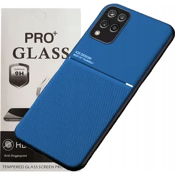 Pouzdro na mobilní telefon Zadní Kryt Audioimp pro Samsung Galaxy M33 5G modrý