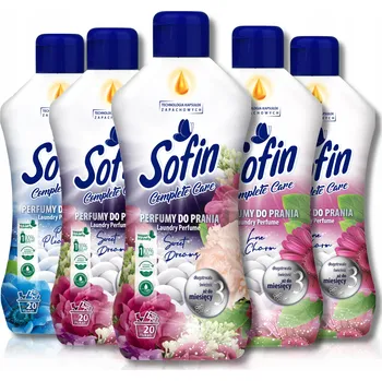 Aviváž SOFIN Complete Care & Laundry Perfume - Parfém do prádla 300 ml x 5 kusů MIX 100 praní
