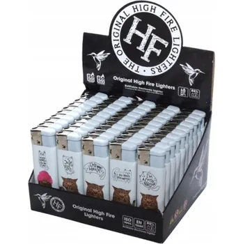 50 x Zapalovač Podpalovač Piezo Kočky H.F s ventilem