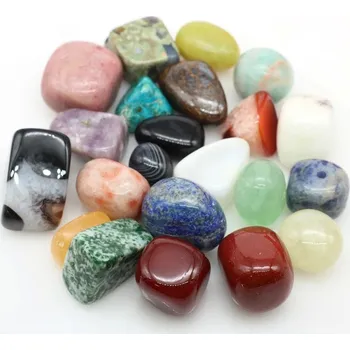 Přírodní kámen Žlutý leopard jaspis tromlovaný kámen | dekorace - Náhodné kameny , 50 g