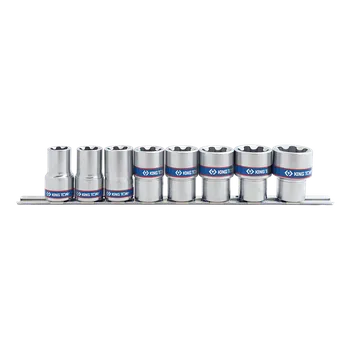 Gola sada Sada hlavic 1/2 EP18-EP32 Torx Plus 8 dílů King Ton 4E08PR, , ,
