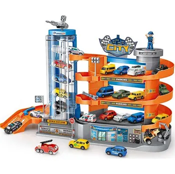 garáž 4-podlažní garáž s výtahem, 6 vozidel