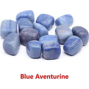 Leštěný přírodní křišťál | dekorace | minerál - Modrý avanturín , 100 g