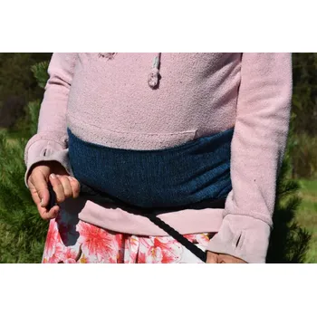 Šátek na nošení dítěte MEXICKÁ Faja - Modrá 175 x 14cm