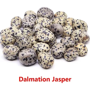 Přírodní kámen Leštěný přírodní křišťál | dekorace | minerál - Dalmatinský jaspis , 100 g