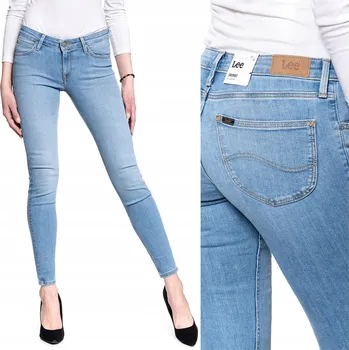 Dámské džíny Lee Scarlett dámské džíny střihu úzké nohavice, velikost 28/33