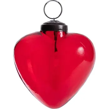 Vánoční ozdoba Závěsná vánoční dekorace INDIS červená 712265