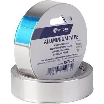 Lepicí páska Hliníková páska, 25 mm x 10 m, VICTORIA FACILITY