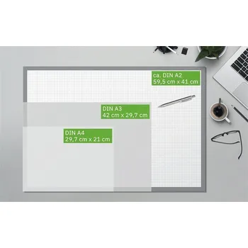 Psací podložka Podložka na stůl "Memo", 595 x 410 mm, 3 roční kalendář, + samolepicí bloček, SIGEL H6490