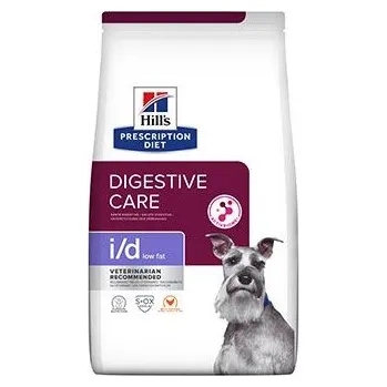 Krmivo pro psa Hill's Can. PD I/D Digestiv Care Low Fat Chicken 4kg