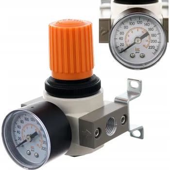 Kompresor REDUKTOR TLAKU VZDUCHU S MANOMETREM 1/4" PRO KOMPRESOR