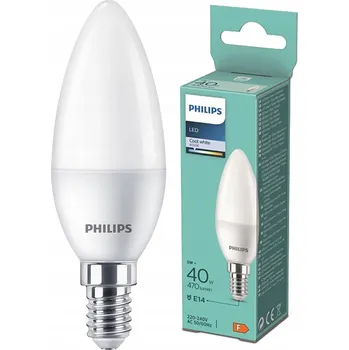 Žárovka LED žárovka PHILIPS 5W E14