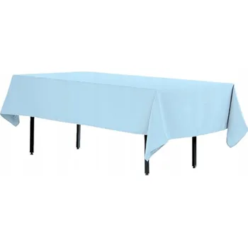 ubrus UBRUS ODOLNÝ SKVRNÁM, OBDÉLNÍKOVÝ NA STŮL, POLYESTER, SILNÝ, 280x170 cm, světle modrý