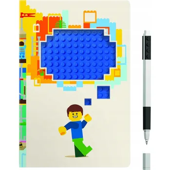 Zápisník Notes A5 LEGO, vícebarevný