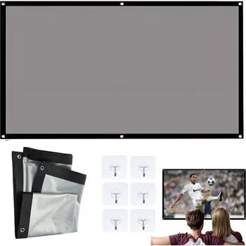 Projekční technika PROJEKČNÍ PLÁTNO 16:9 PŘENOSNÉ SKLÁDACÍ PLÁTNO 84 PALCŮ