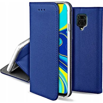 Pouzdro na mobilní telefon Flipové pouzdro MBM pro Xiaomi Redmi Note 9 Pro Max, modré