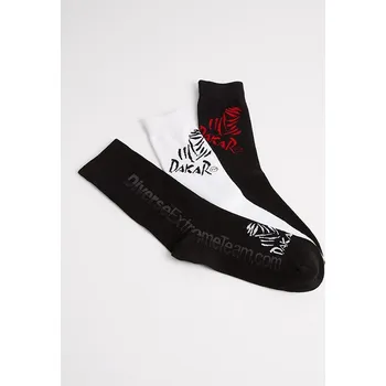 Moto dres Diverse extreme team - Rallye Dakar - ponožky DKR 3pack IV (3 kusy) velikost 42-46