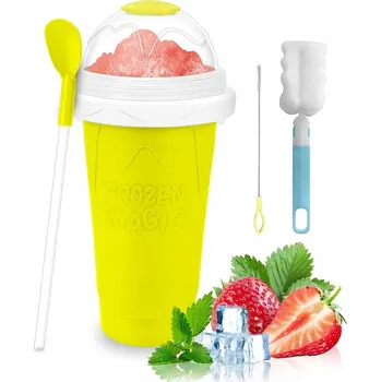 HRNEK 330 ML SILIKONOVÝ NA ZMRZLINU, GRANITU, SORBET, LEDOVOU TŘÍŠŤ A MRAŽENÉ NÁPOJE - SADA