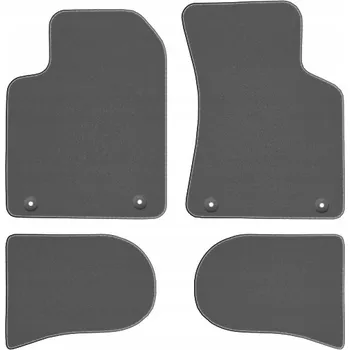 autokoberec Kobercové rohože Edecor velurové 4 ks