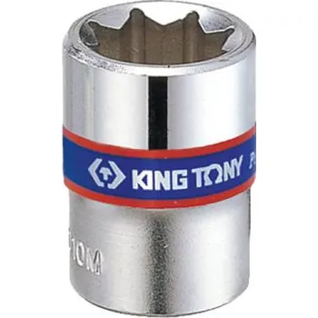Gola hlavice Hlavice nástrčná King Tony 1/4 CrV 8 hran, 8 mm 231008M