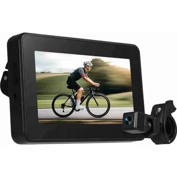 Zpětná kamera pro jízdní kolo s 4,3palcovým HD displejem a zadní kamerou pro horská kola