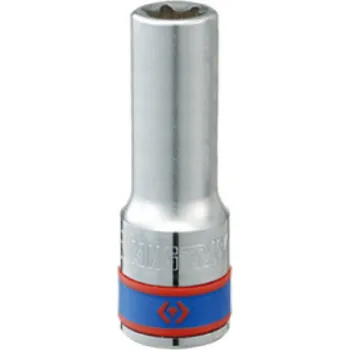 Gola hlavice Hlavice nástrčná prodloužená King Tony 1/2 CrV TORX E16 427516M