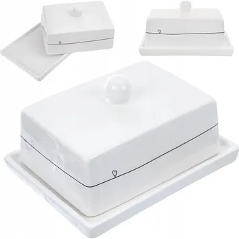 Máslenka Máslenka Orion keramická bílá