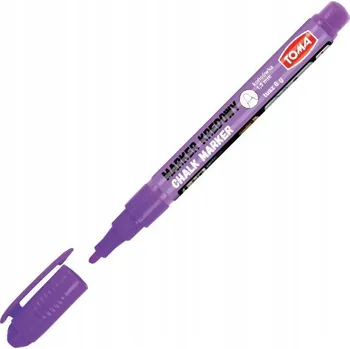 Křídový popisovač na tabule 1.5 mm fialový TOMA tenký fix barevný