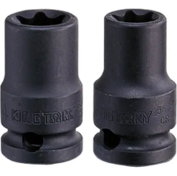 Gola hlavice Nástrčná rázová hlavice King Tony 3/8 CrMo TORX E14 357514M
