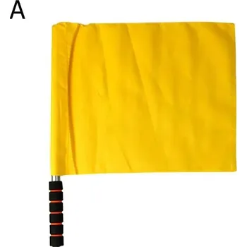Vlajka Barevná vlajka pro fotbalové rozhodčí | sportovní potřeby - žluť