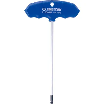 Klíč Klíč T zástrčný s rukojetí INBUS s kuličkou King Tony H5x150 115005MR