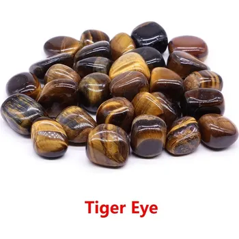 Leštěný přírodní křišťál | dekorace | minerál - tygří oko , 50 g