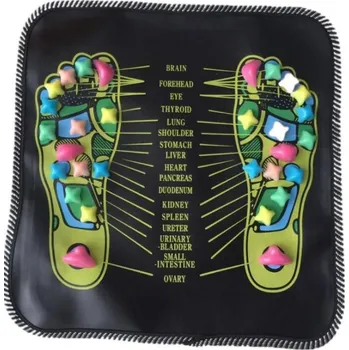 Masáž Masážní kamínková podložka na nohy | masážní podložka, reflexní podložka - 35x35cm