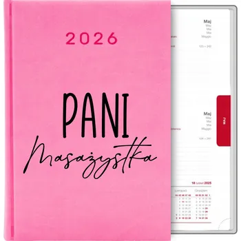 Kalendář Knižkový kalendář 2026 A5 růžový
