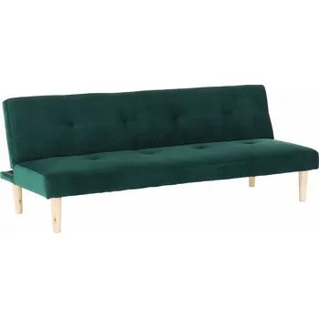 Pohovka Rozkládací pohovka ALIDA, smaragdová Velvet