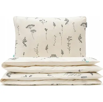 Povlečení Povlečení s polními rostlinami 160 x 200 cm + 2 x 60 x 50 cm