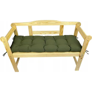 Podsedák Polštář na lavičku Zahradní poduška na lavičku OLIVOVÁ 120x60