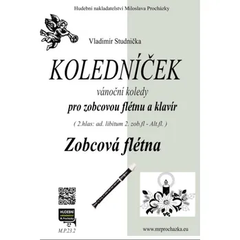 Koledníček - vánoční koledy pro 2 zobcové flétny a klavír