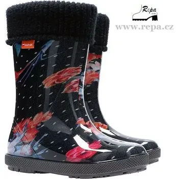 Dětská móda DEMAR HAWAI LUX PRINT květy velikosti 28 - 35 28-29