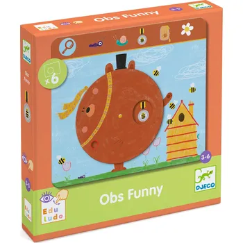 Desková hra DJECO Interaktivní hra Eduludo Obs Funny