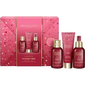 Kosmetická sada Baylis &amp; Harding dárková sada péče o tělo Midnight Cherry, 3 ks