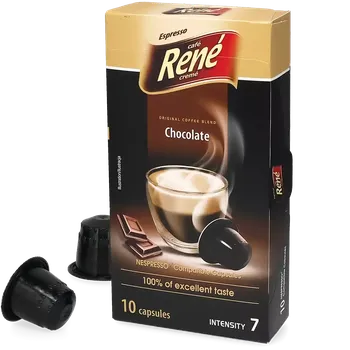 Café René | Čokoládová káva - Počet kapslí pro Nespresso®: 10